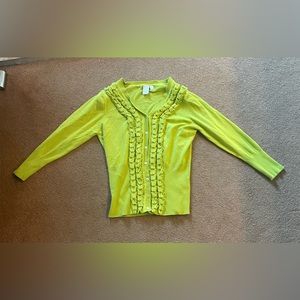 Beautiful lime green sweater